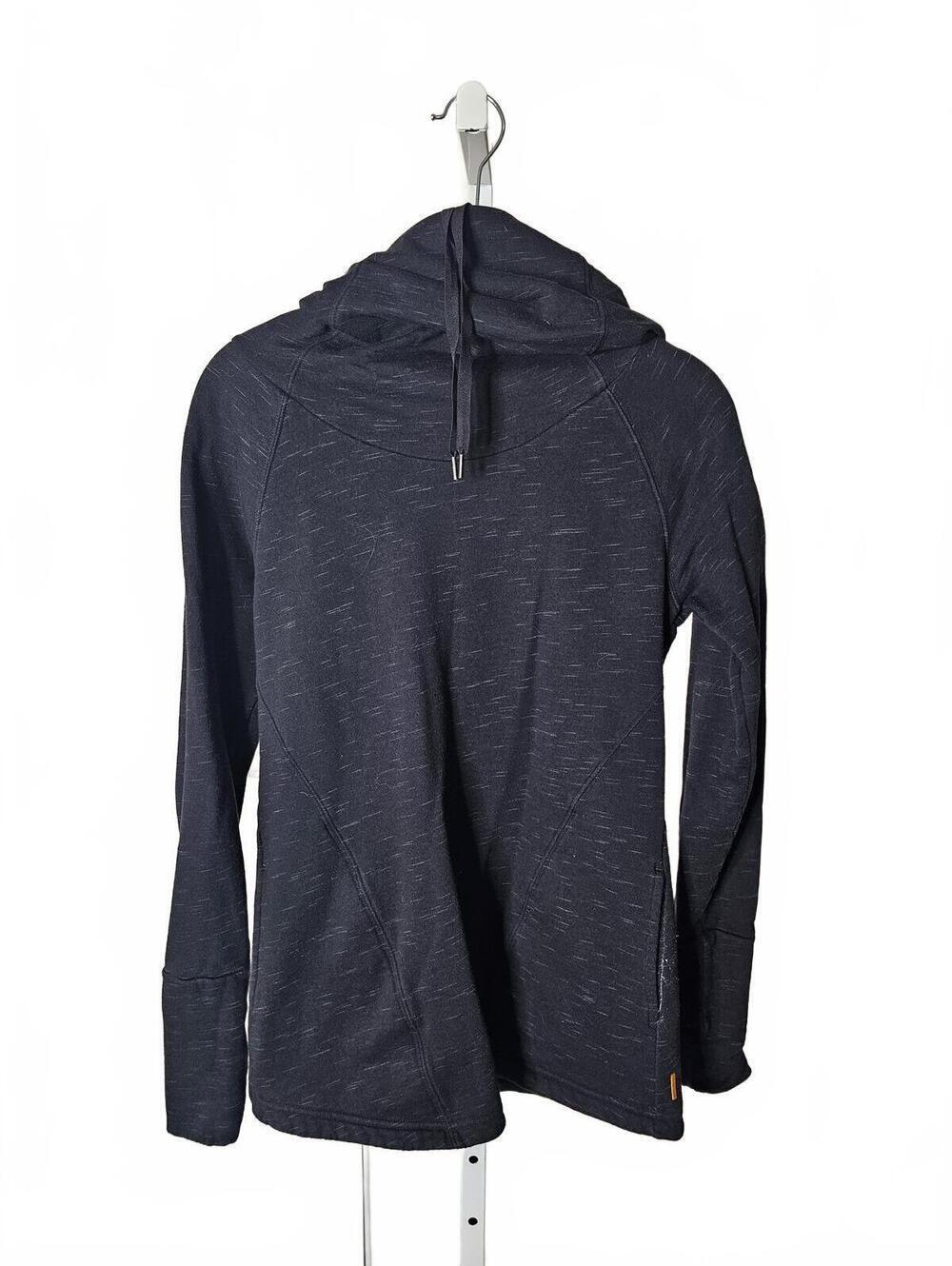Lucy Black Hooded Pullover Sweatshirt XS/TP